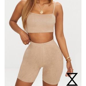 nude biker short